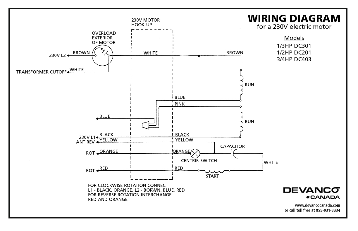 Air Compressor 220 Volt Wiring Diagram